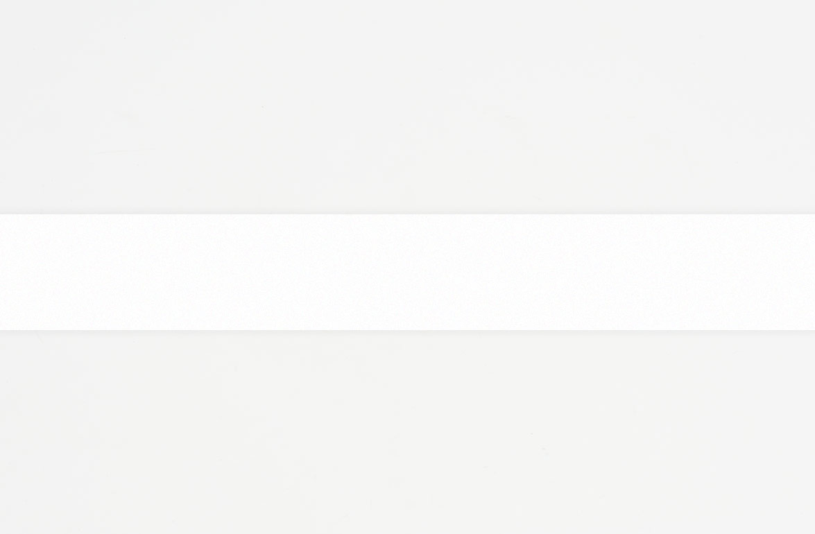 ABS kantbånd Laminatbordpl Premium, Hvid E20-647 PE